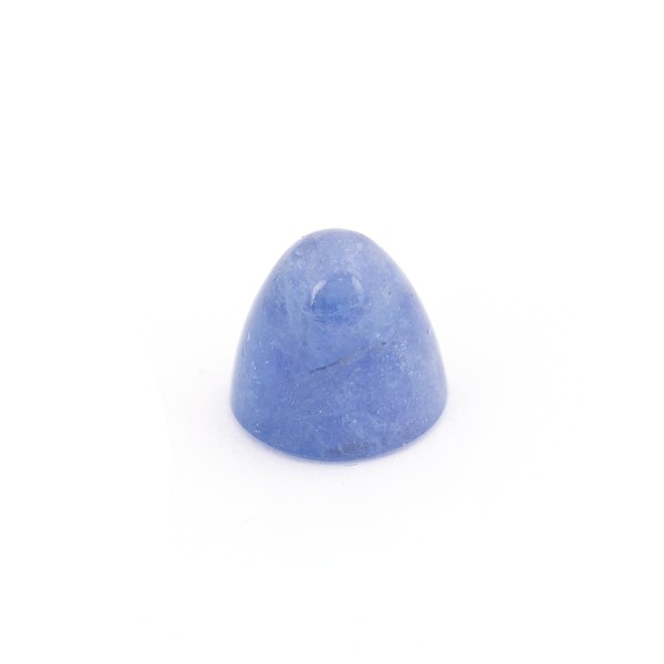 Tanzanite, blue, cone, smooth, round, 11 mm
