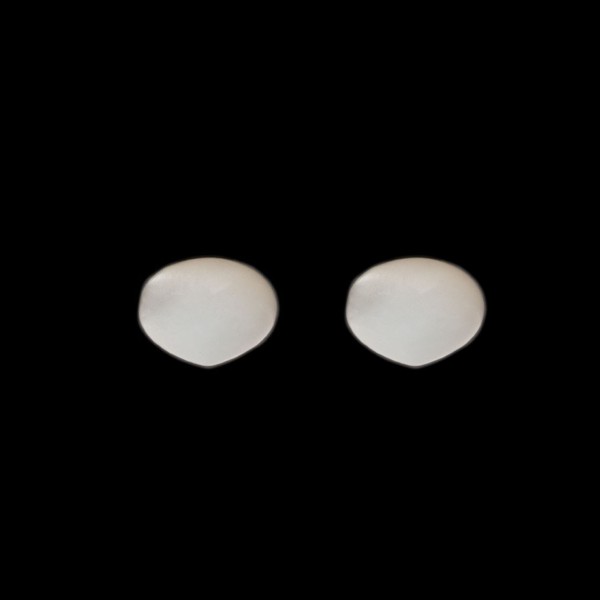 Moonstone, white, smooth teardrop, onion shape, 11x9mm