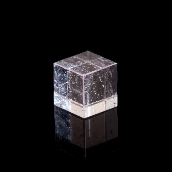 Morganite, rose, cube, smooth, 11x11mm