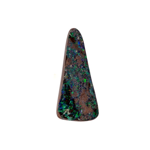 Boulder Opal, bunt, fancy, 38,5x17mm