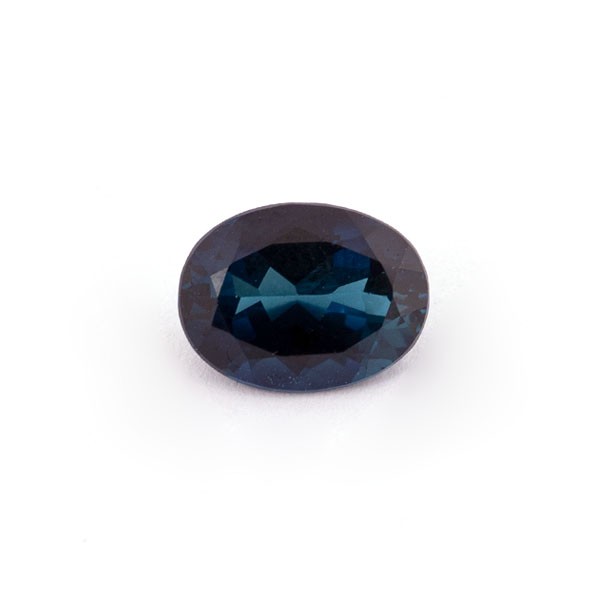 Indigolite, blue, faceted, oval, 11x8 mm