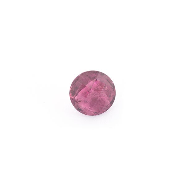 Turmalin, pink, Briolett, facettiert, rund, 4 mm