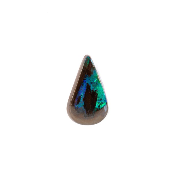 Boulder Opal, bunt, fancy, 18x10mm