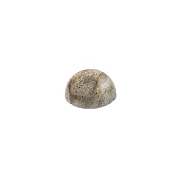 Labradorite, blue/grey, cabochon, round, 5.5mm