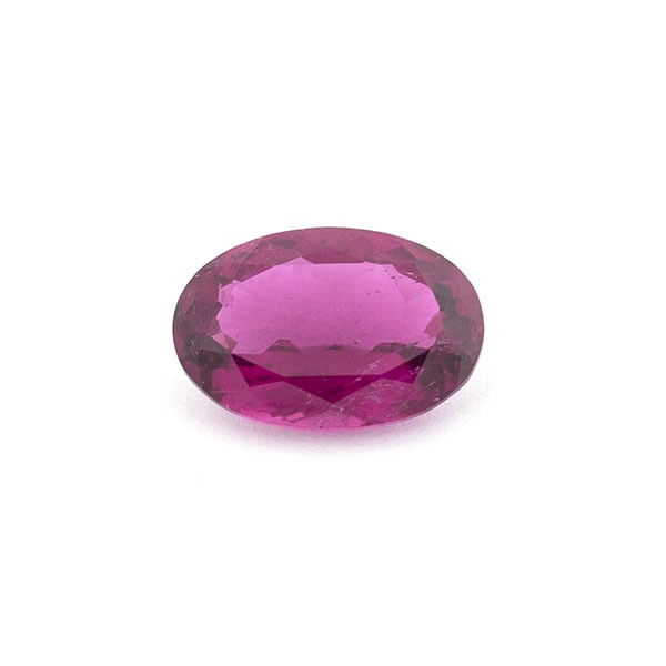 Tourmaline, pink, faceted, oval, 12x8 mm