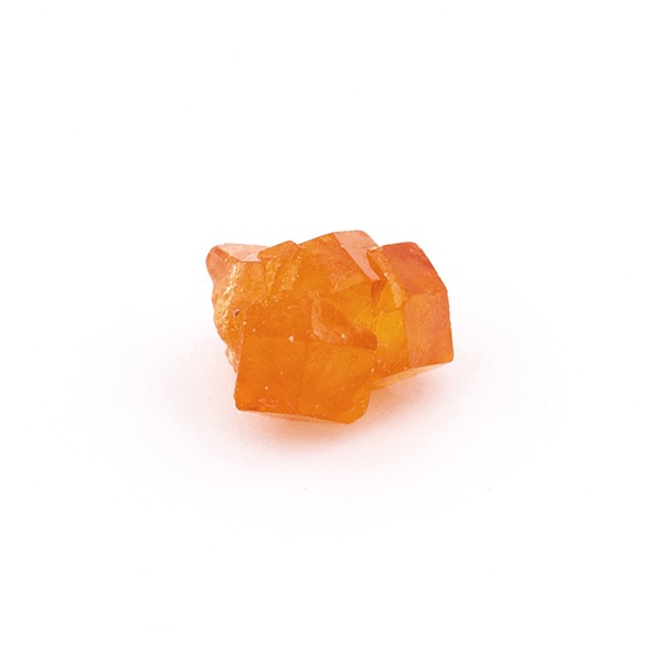 Mandarin-Granat, orange, natürlich kristallisiert, 12x10.8 mm