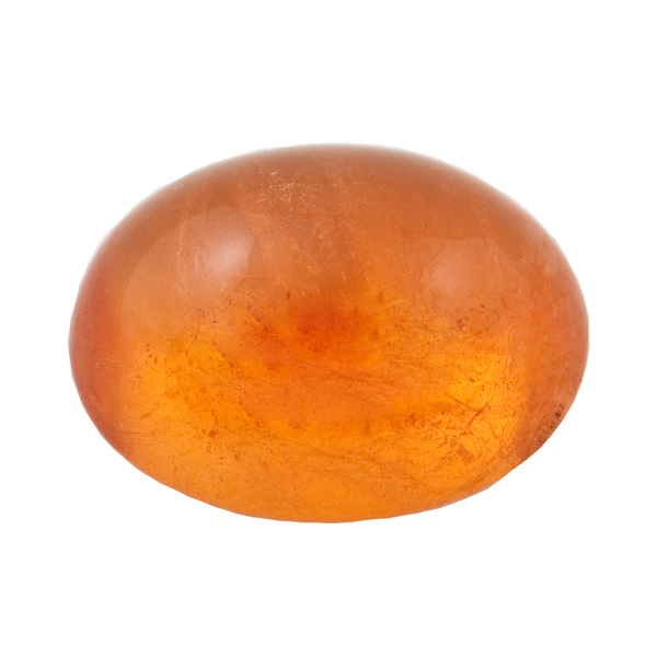 Mandarin-Granat, orange, Cabochon, oval, 16 x 12 mm