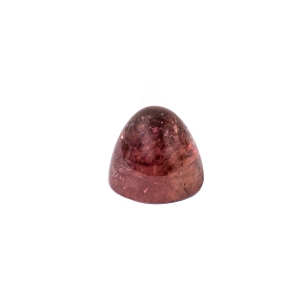 Tourmaline, pink, cone, smooth, round, 8 mm