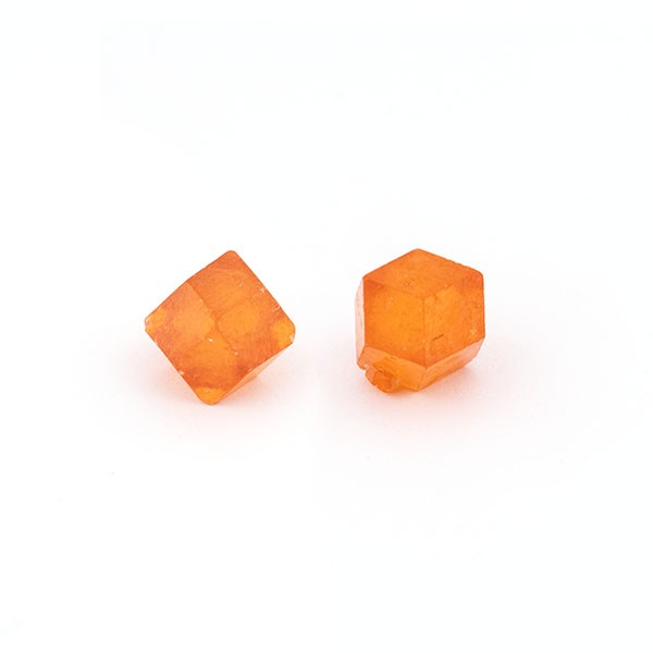 Mandarin-Granat, orange, natürlich kristallisiert, 8.50x8.50 mm