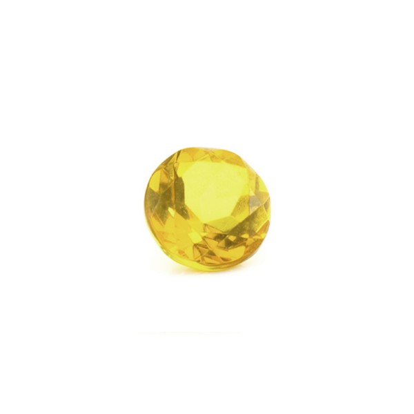 Amber, golden, round, faceted, 8mm
