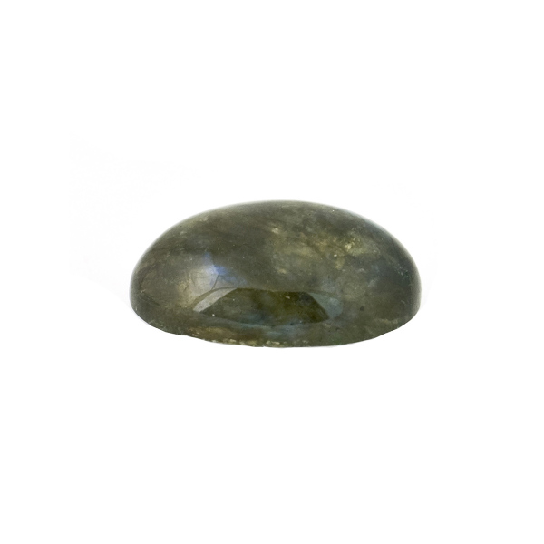 Labradorite, blue/grey, cabochon, oval, 10 x 8 mm