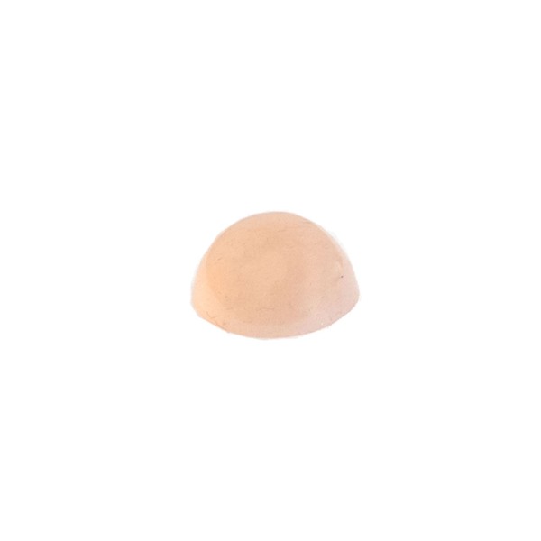 Moonstone, beige, cabochon, round, 6 mm