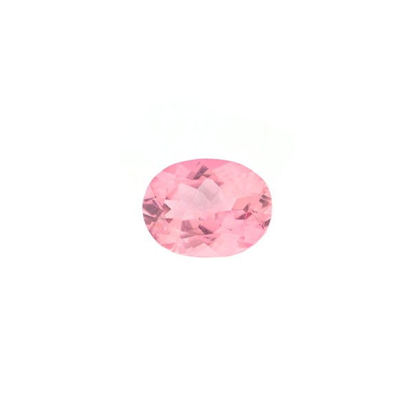 Tourmaline, rose, faceted, oval, 7x5 mm