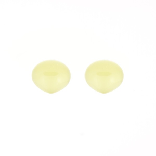 Lemon quartz, lemon, smooth teardrop, onion shape, 13 x 11 mm